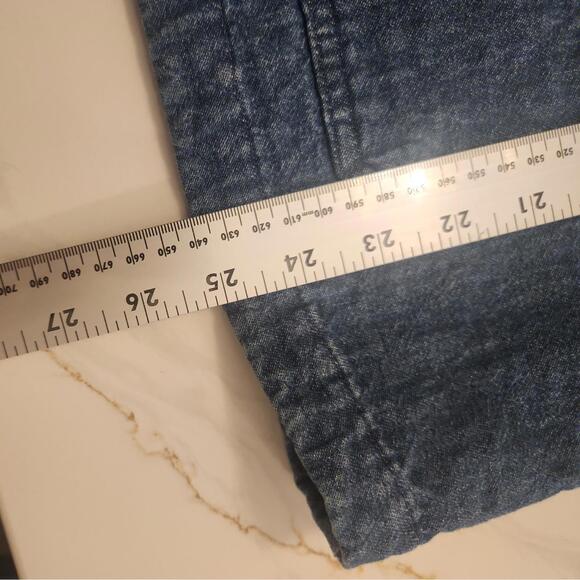 Christopher & Banks Christmas Denim Blue Embroidered Nautical Button Up Large - Picture 8 of 12